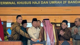 Terminal Khusus Haji dan Umrah Diresmikan, Presiden Prabowo Janji Turunkan Biaya dan Tingkatkan Layanan