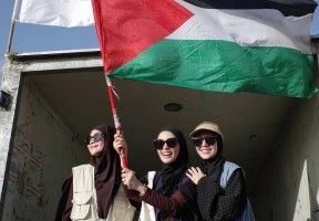 4 Artis Berhijab Ini Ikut Global March to Gaza, Suarakan Dukungan untuk Palestina