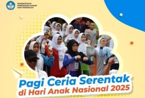 Kemendikdasmen Ajak Semua Sekolah Rayakan Pagi Ceria Serentak di Hari Anak Nasional