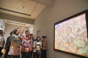 Fadli Zon Resmikan Pameran NYALA di Galeri Nasional, Angkat Warisan Perjuangan Diponegoro