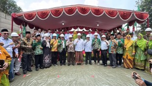 Sejarah Kebangsaan Hidup Kembali Lewat Peletakan Batu Pertama Graha Muhammadiyah-NU di Bekasi