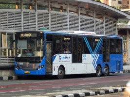 Tujuh Halte Transjakarta Ini Rusak dan Terbakar Saat Demo Kemarin