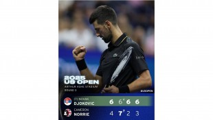 Djokovic Ternyata Masih Ganas, Cameron Norrie Dilibas di Babak Ketiga US Open