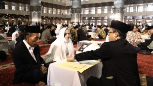 Nikah Fest, Program Nikah Massal di Masjid Istiqlal Diikuti Ratusan Pasangan