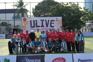 Seru! ULIVE Mini Soccer PSSI Bikin Anak Dekat dengan Legenda Indonesia