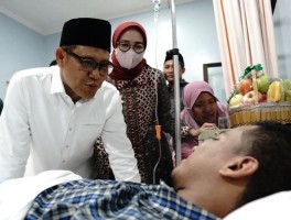 Cak Imin Angkat Anak 4 Santri Ponpes Al-Khoziny yang Diamputasi
