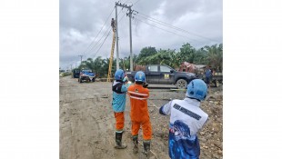 PLN Kerahkan Seluruh Sumber Daya untuk Percepatan Pemulihan Kelistrikan Aceh