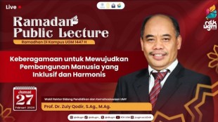 Merawat Tenun Kebangsaan lewat Surah Al-Hujurat, Pesan Prof Zuly Qodir di Masjid UGM