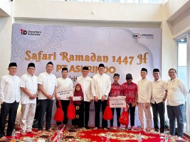 Askrindo Gelar Safari Ramadan 1447 Hijriah, Berbagi Santunan Anak Yatim di Makassar