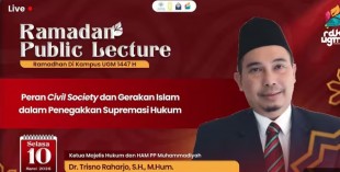 Membangun Supremasi Hukum dari Nilai-Nilai Islam dan Kekuatan Civil Society