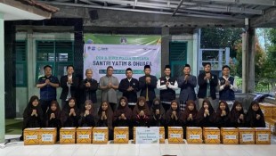 Kepedulian Ramadan, Askrindo Syariah Santuni Santri Yatim dan Dhuafa di Cirebon