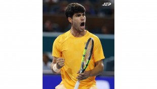 Alcaraz Bungkam Keramaian, Raih Kemenangan di Pertemuan Perdana Lawan Fonseca di Miami Open