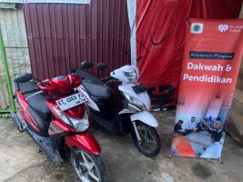 Sokong Dakwah di Kutai Barat, Kafilah Du’at Terima Dua Motor Wakaf