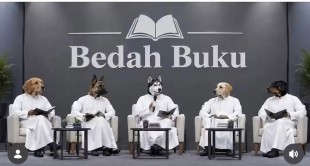 UAH Buka Suara soal Unggahan Bedah Buku dengan Pembicara Berwajah Anjing