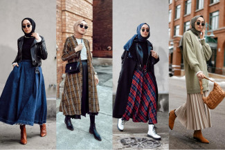 Pakai Boot, 6 Tampilan Outift Hijab ala Selebgram Ini Keren Banget