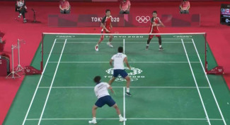 Bulu Tangkis Olimpiade Tokyo: Ahsan/Hendra Empaskan Wakil Kanada di Laga Perdan