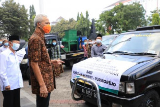 Keterisian Bangsal Turun, Baznas Jateng Salurkan 60 Ton Oksigen