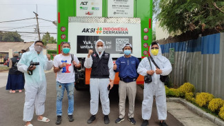 ACT Bersama Wartawan Bantu Makanan Siap Saji untuk Tenaga Medis