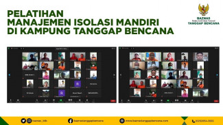 Tangani Covid-19, Baznas Adakan Pelatihan Manajemen Isoman di 19 Titik Kampung Tanggap Bencana