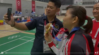 Jokowi Video Call Greysia/Apriyani: Saya Deg-degan Gim Pertama