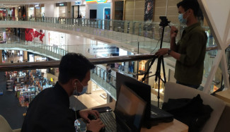 Mahasiswa UGM Kembangkan Alat Deteksi Kerumunan dan Pelanggaran Prokes