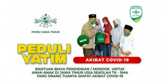 PWNU Jatim Bantu Anak Yatim Korban Covid-19