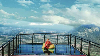 Indahnya Panorama 5 Gunung dari Puncak Telomoyo