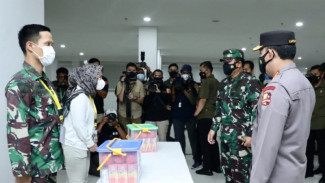 Relawan RS Darurat Wisma Atlet Direstui Panglima Jadi Bintara TNI