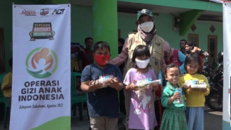 Perangi Stunting di Masa Pandemi, ACT Gelar Operasi Gizi Anak
