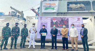 Indonesia Dapat Bantuan 10 Isotanks dari India