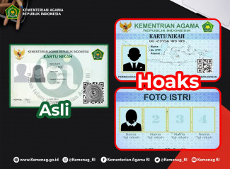 Peredaran Kartu Nikah Digital di Medsos, Kemenag: Hoaks
