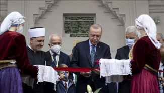 Masjid Bascarija di Bosnia Kembali Dibuka, Erdogan Hadir Gunting Pita