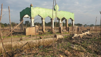 Waduk Surut, Masjid di Perkampungan yang Tenggelam Muncul Lagi