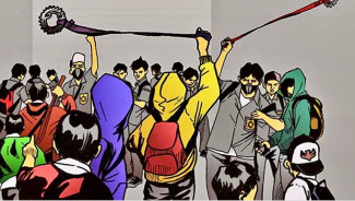 Hari Pertama Pelaksanaan PTM, Puluhan Pelajar Terlibat Tawuran