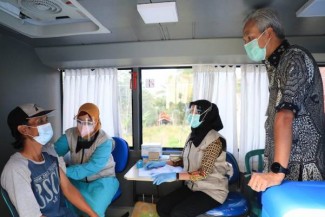 Jangkau Daerah Pelosok, Dinkes Jateng Operasikan Dua Unit Bus Vaksin