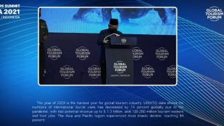 Helat Global Tourism Forum, Wapres Dorong Peningkatan Wisata Halal