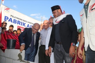 Nusantara Palestina Center dan DT Peduli  Bangun Pabrik Air Minum Gratis di Jalur Gaza