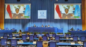Di Pertemuan IAEA, Menlu Serukan Penggunaan Nuklir untuk Tujuan Damai
