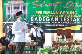 Berkekuatan Hukum, Gus Menteri Resmikan Gedung BUMDesma Transformasi UPK