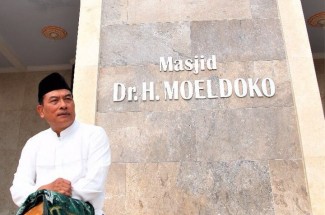 Berawal dari Perjalanan Spiritual, Mantan Panglima Moeldoko Bangun Masjid di Tanah Kelahiran