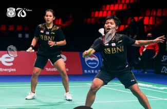 Piala Uber 2020: Fadia/Ribka Gagal Curi Kemenangan, Indonesia Tertinggal 0-2