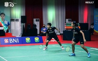 Piala Uber 2020: Kekalahan Ganda Kedua, Indonesia Tertinggal 0-4