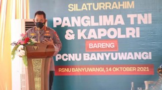Kapolri Sebut Cakupan Vaksinasi di Kota Banyuwangi Capai 60 persen
