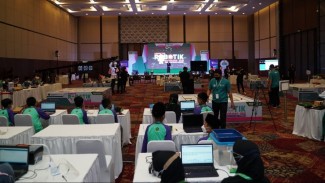 82 Tim Mobile Robot Ikuti Kompetisi Robotik Madrasah Nasional