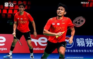 Final Piala Thomas 2020: Fajar/Rian Tambah Keunggulan Indonesia atas China 2-0