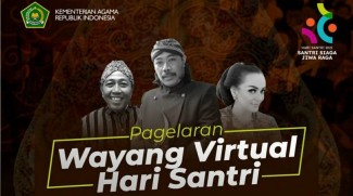 Hari Santri 22 Oktober, Kemenag Gelar Wayang Virtual