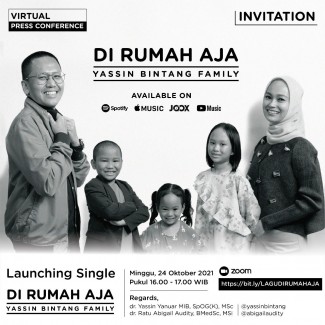 Keluarga Dokter Luncurkan Single Di Rumah Aja sebagai Edukasi Pandemi