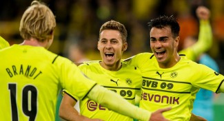 Cetak Dwigol, Thorgan Hazard Bawa Dortmund ke 16 Besar DFB Pokal