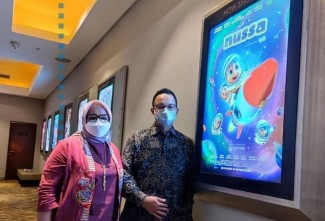 Dukung Film Animasi Indonesia, Anies dan Istri Nobar NUSSA