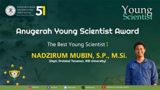 Dosen Muda IPB Raih Penghargaan Young Scientist Award di Bidang Entomologi